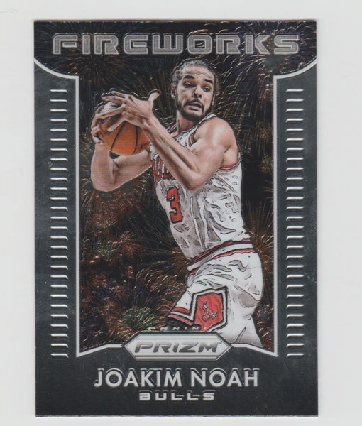 Joakim Noah Bulls 2015-2016 Prizm Fireworks #8