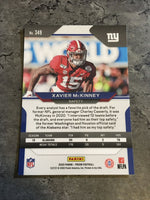 Xavier McKinney Giants 2020 Panini Prizm Rookie#349