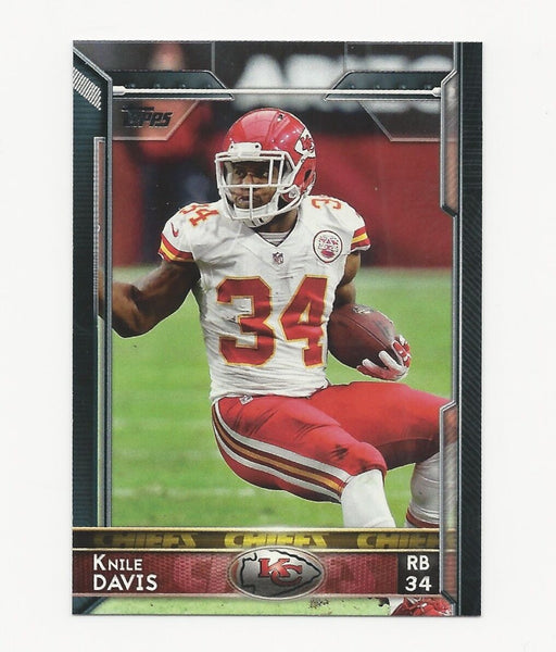 Knile Davis Chiefs 2015 Topps #172