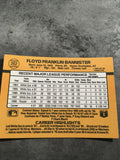 Floyd Bannister Royals 1989 Donruss#262