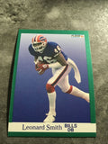 Leonard Smith Bills 1991 Fleer #12