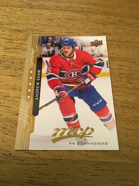 Andrew Shaw Canadiens 2018-2019 Upper Deck MVP #126