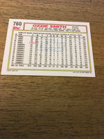 Ozzie Smith Cardinals 1992 Topps #760