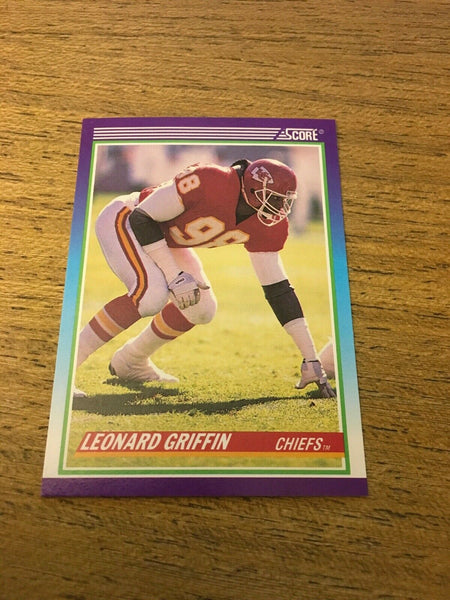 Leonard Griffin Chiefs 1990 Score #524