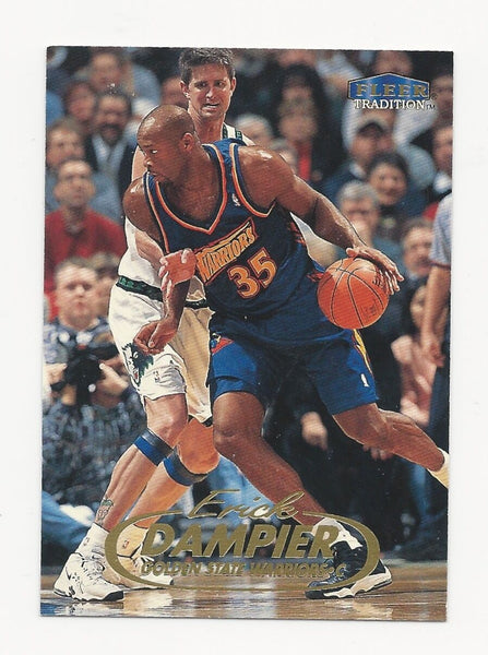 Erick Dampier Warriors 1998-1999 Fleer #35