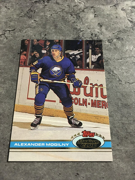 Alexander Mogilny Sabres 1991-92 Topps Stadium Club #195