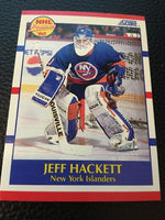 Jeff Hackett Islanders 1990-1991 Score Prospect #388