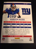 Hakeem Nicks Giants 2013 Rookie & Stars #67
