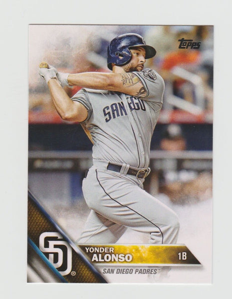 Yonder Alonso Padres 2016 Topps #345