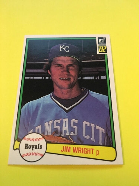Jim Wright Royals 1982 Donruss #490