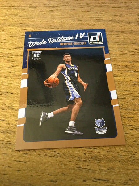 Wade Baldwin IV Grizzlies 2016-2017 Donruss Rookie #164