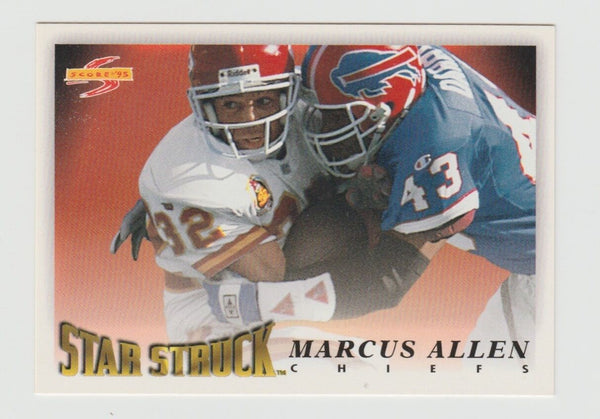 Marcus Allen Chiefs 1995 Score Star Struck #222