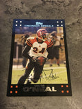 Deltha O'Neal Bengals 2007 Topps #231