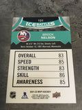 Brock Nelson Islanders 2021-22 Upper Deck MVP Ice Battles #131