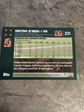 Deltha O'Neal Bengals 2007 Topps #231