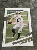 Derek Carr Raiders 2021 Panini Donruss #86