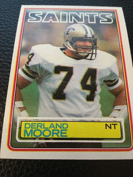 Derland Moore Saints 1983 Topps #116