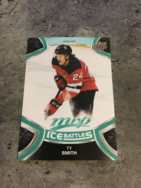 Ty Smith Devils 2021-22 Upper Deck MVP Ice Battles #176