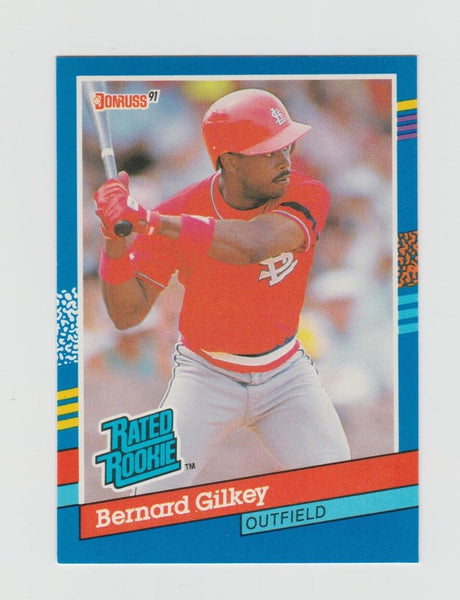 Bernard Gilkey Cardinals 1991 Donruss #30