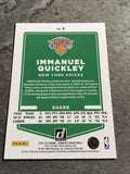 Immanuel Quickley Knicks 2021-22 Donruss #6