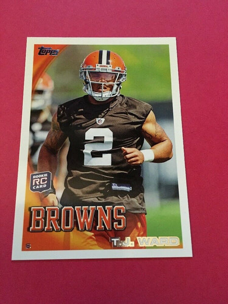 T.J. Ward Browns 2010 Topps Rookie #245