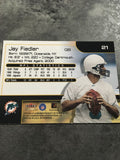 Jay Fiedler Dolphins 2000 Skybox #21