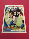 D.J. Williams Broncos 2010 Topps #345