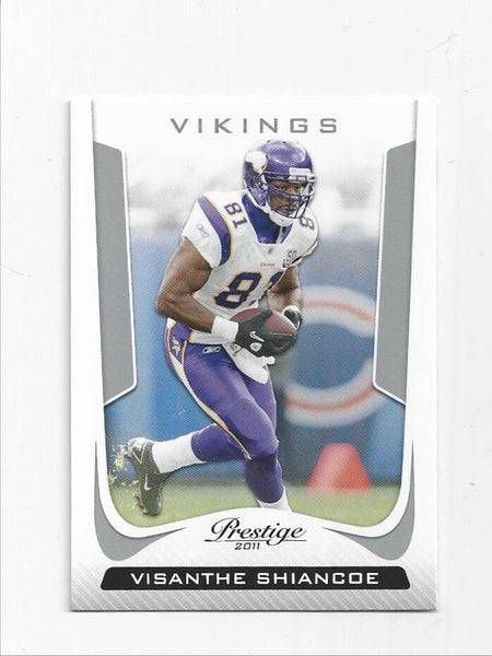 Visanthe Shiancoe Vikings 2011 Prestige #113