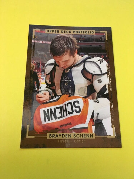 Brayden Schenn Flyers 2015-2016 Upper Deck Portfolio #52