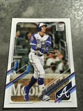 Ehire Adrianza Braves 2021 Topps Update #US223