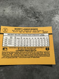 Barry Bonds Pirates 1989 Donruss #92