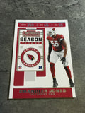 Chandler Jones Cardinals 2019 Panini Contenders #95