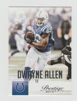 Dwayne Allen Colts 2015 Prestige #115