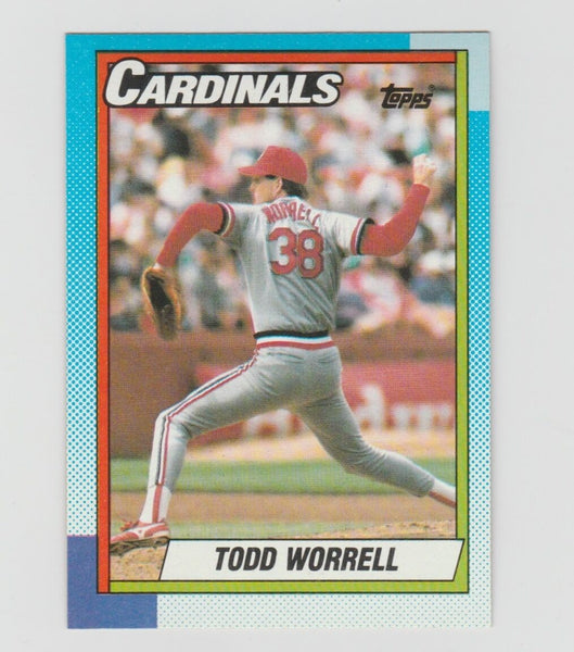 Todd Worrell Cardinals 1990 Topps #95