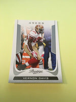 Vernon Davis 49ers 2011 Prestige #172