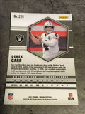 Derek Carr Raiders 2021 Panini Mosaic AFC #229