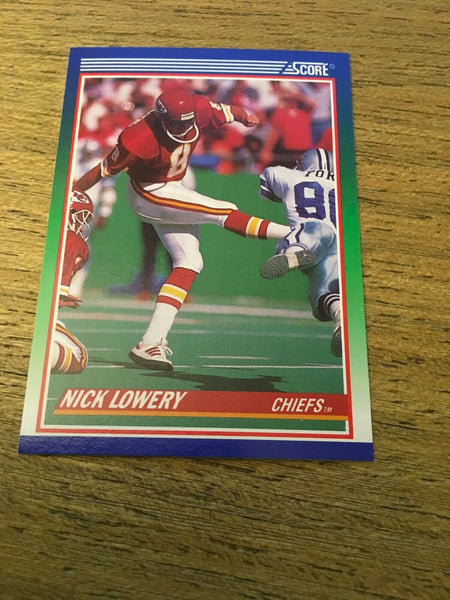 Nick Lowery Chiefs 1990 Score #372