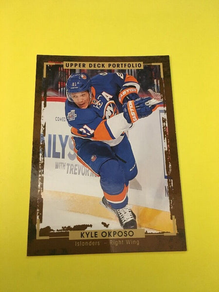 Kyle Okposo Islanders 2015-2016 Upper Deck Portfolio #54