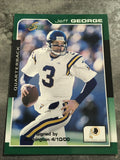 Jeff George Redskins 2000 Score #209