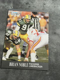 Brian Noble Packers 1991 Fleer Ultra #176
