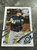 Evan White Mariners 2021 Topps Update Rookie #US73