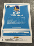 James Wiseman Warriors 2020-2021 Donruss Rookie #226
