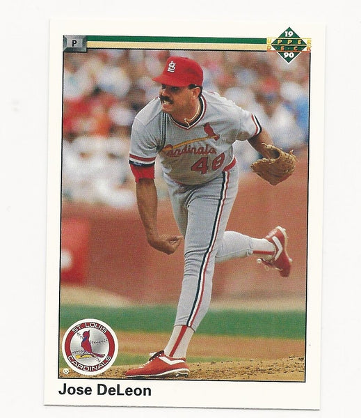 Jose DeLeon Cardinals 1990 Upper Deck #697