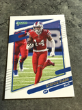 Stefon Diggs Bills 2021 Panini Donruss #226