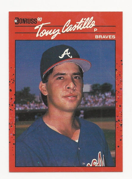 Tony Castillo Braves 1990 Donruss #592
