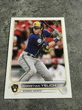 Christian Yelich Brewers 2022 Topps #288