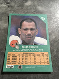Felix Wright Browns 1991 Fleer #42