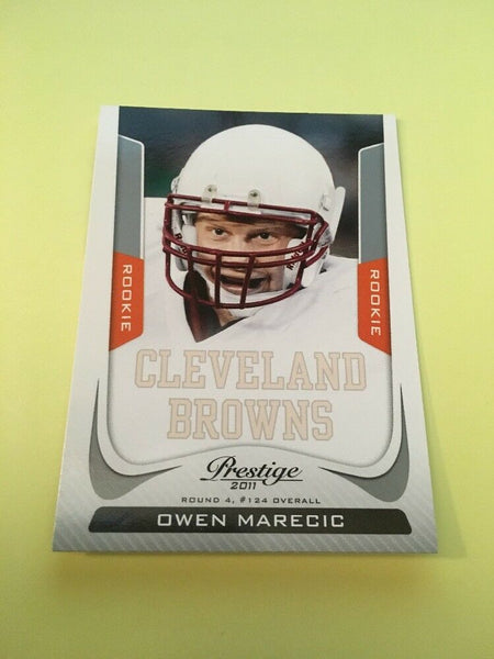 Owen Marecic Browns 2011 Prestige Rookie #272