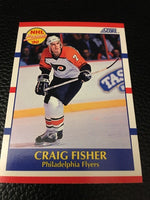 Craig Fisher Flyers 1990-1991 Score Prospect#412