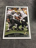 Deuce McAllister Saints 2009 Topps #24